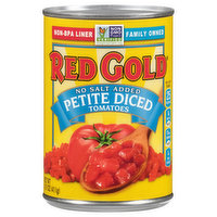 Red Gold Tomatoes, No Salt Added, Petite Diced, 14.5 Ounce