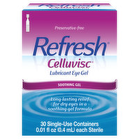 Refresh Celluvisc Eye Gel, Lubricant, Soothing, 30 Each