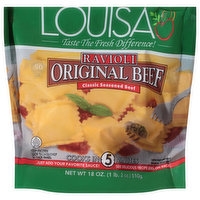 Louisa Ravioli, Original Beef, 18 Ounce