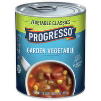 Progresso Soup, Garden Vegetable, Vegetable Classics, 18.5 Ounce