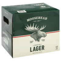 Moosehead Lager, Canadian, 12 Each