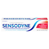 Sensodyne Toothpaste, Full Protection + Whitening, 4 Ounce