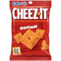 Cheez-It Grab n' Go Cheese Crackers, Original, Grab and Go, 3 Ounce