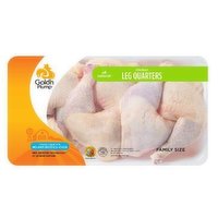 Gold'n Plump Chicken Leg Quarters, Family Pack