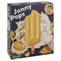 Jonny Pops Mangos with Fresh Cream, 4 Each