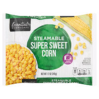 Essential Everyday Corn, Super Sweet, Steamable, 12 Ounce