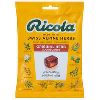 Ricola Cough Drops, Original Herb, 21 Each