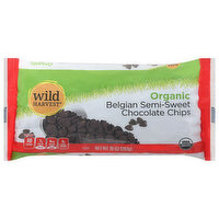 Wild Harvest Chocolate Chips, Organic, Belgian Semi-Sweet