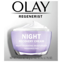 Olay Regenenist Recovery Cream, Night, Fragrance-Free, 1.7 Ounce