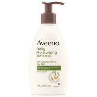 Aveeno Body Lotion, Daily Moisturizing, 12 Fluid ounce