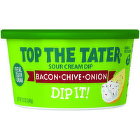 Mid America Farms Everything you love about the original Chive Onion flavor, now with real bacon!, 12 Ounce