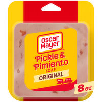 Oscar Mayer Pickle & Pimento Meat Loaf, 8 Ounce