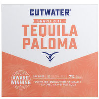 Cutwater Tequila Paloma 4 Pack Cans, 48 Ounce