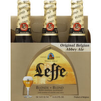 Leffe Ale, Original Belgian Abbey, 6 Each