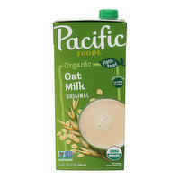 Pacific Foods Original Organic Oat Milk, 32 Fluid ounce