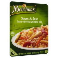 Michelina's Sweet & Sour Sauce with White Chicken & Rice, 8 Ounce