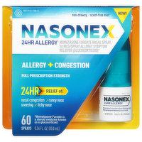 Nasonex Nasal Spray, Non-Drowsy, 60 Sprays, 60 Each