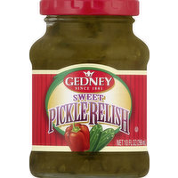 Gedney Relish, Sweet Pickle, 10 Ounce