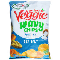 Sensible Portions Chips, Wavy, Sea Salt, 7 Ounce