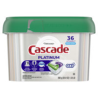 Cascade Cascade Platinum + Oxi Dishwasher Pods, 36 Count, 36 Each