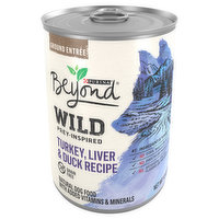 Beyond Dog Food, Natural, Turkey, Liver & Duck Recipe, 13 Ounce