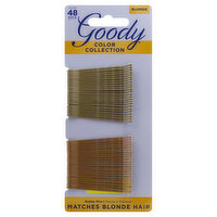 Goody  Color Collection Bobby Pins, Blonde, 48 Each