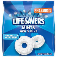 Life Savers Mints, Pep O Mint, Sharing Size, 13 Ounce