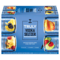 Truly Vodka Seltzer, Variety Pack, 8 Each