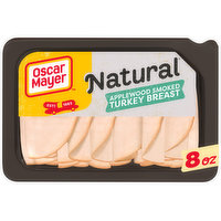 Oscar Mayer Applewood Smoked Turkey Breast Sliced Lunch Meat, 8 Ounce