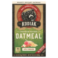 Kodiak Oatmeal, Apple Cinnamon, 6 Each