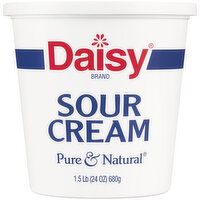 Daisy Pure & Natural Pure & Natural Sour Cream, 24 Ounce