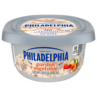 Philadelphia Cream Cheese Spread, Garden Vegetable, 7.5 Ounce