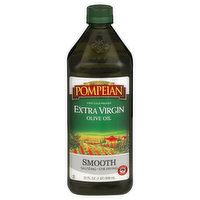 Pompeian Olive Oil, Extra Virgin, Smooth, 32 Fluid ounce