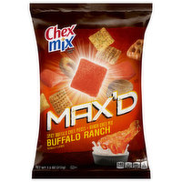 Chex Mix Max'D Snack Mix, Buffalo Ranch, 7.5 Ounce