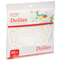 Crave Doilies, 7.5 Inch, 50 Each