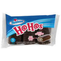 Hostess Ho Hos Chocolate Cake, 3 Each