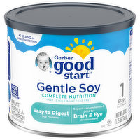 Gerber Good Start Gentle Soy Infant Formula with Iron, Soy Based Powder, Stage 1 (0 to 12 Months), 20 Ounce