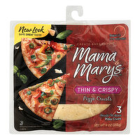 Mama Marys Pizza Crusts, Thin & Crispy, 3 Each