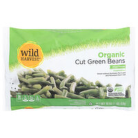 Wild Harvest Organic Green Beans, Cut, 16 Ounce