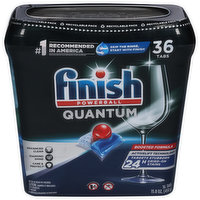 Finish Powerball Quantum Dishwasher Detergent, Automatic, 36 Each