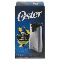 Oster Can Opener with Knife Sharpener, Tall, 1 Each