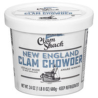 Blount Clam Shack New England Clam Chowder, 24 Ounce