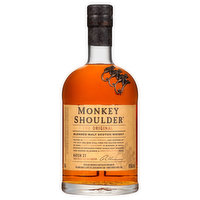 Monkey Shoulder Scotch Whisky, Blended Malt, The Original, 750 Millilitre