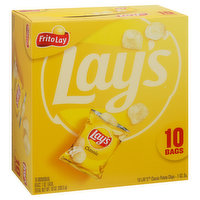 Lay's Potato Chips, Classic, 10 Each