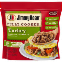 Jimmy Dean Jimmy Dean® Fully Cooked Breakfast Turkey Sausage Crumbles, 9.6 oz, 9.6 Ounce