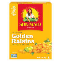 Sun-Maid California Golden Raisins 12 oz Bag in a Box, 12 Ounce