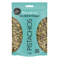 Wonderful Pistachios, Sea Salt & Vinegar, 11 Ounce