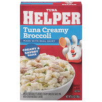 Tuna Helper Tuna Creamy Broccoli, Creamy & Savory Sauce, 6.4 Ounce