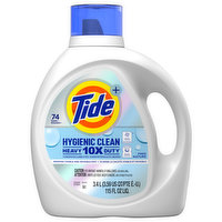 Tide + Detergent, Hygienic Clean, Heavy 10X Duty, Free Nature, 115 Fluid ounce