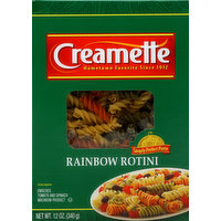 Creamette Rotini, Rainbow, 12 Ounce
